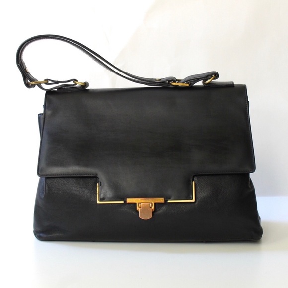Lanvin Large Miss Sartorial Leather Satchel - Picture 2 of 8